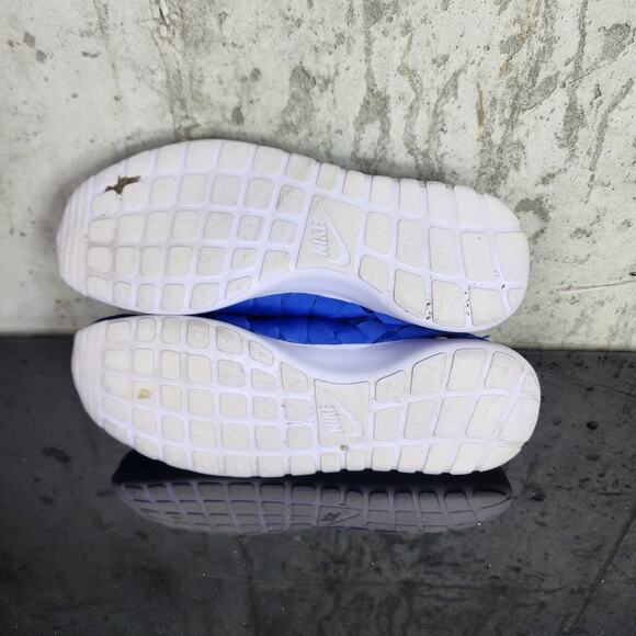 Nike Roshe Run Woven 555257-400 Women’s Sneakers Blue Size 8.5 Pre-Owned - Picture 6 of 6